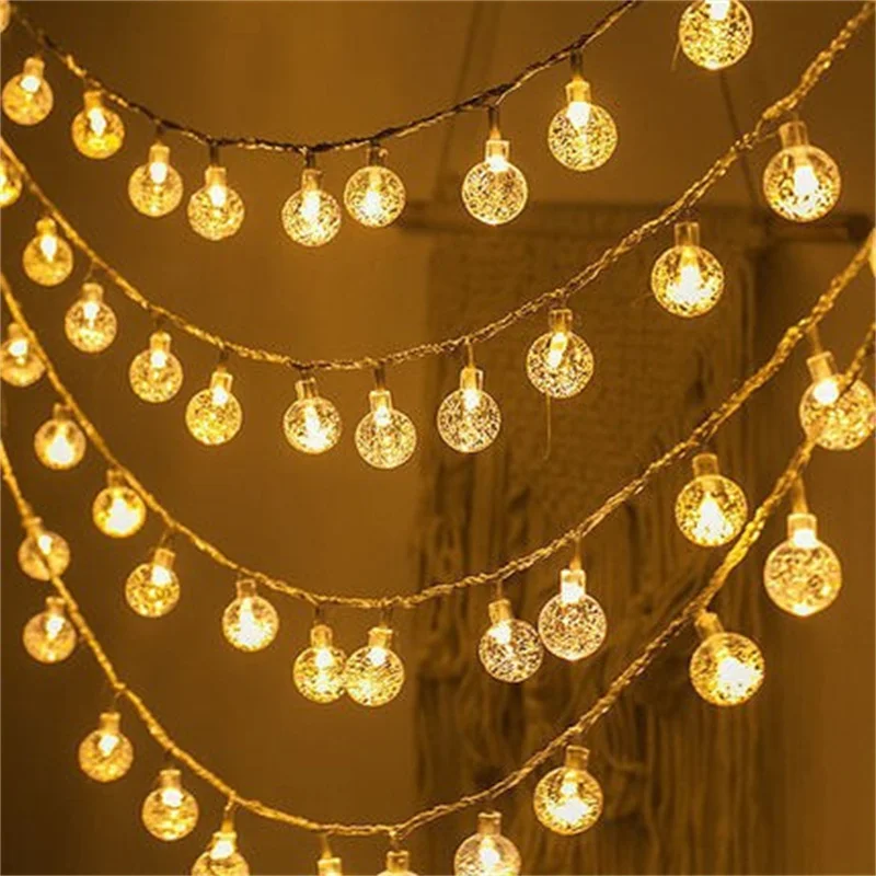 

LED гирлянды HNXADZ с хрустальными шариками
