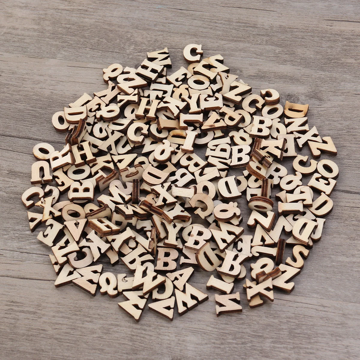 

Wooden Letters Woodcrafts Alphabet Slice Letter Craftunfinished Embellishments Slices Christmas Diy Tiles Mini Pieces Material