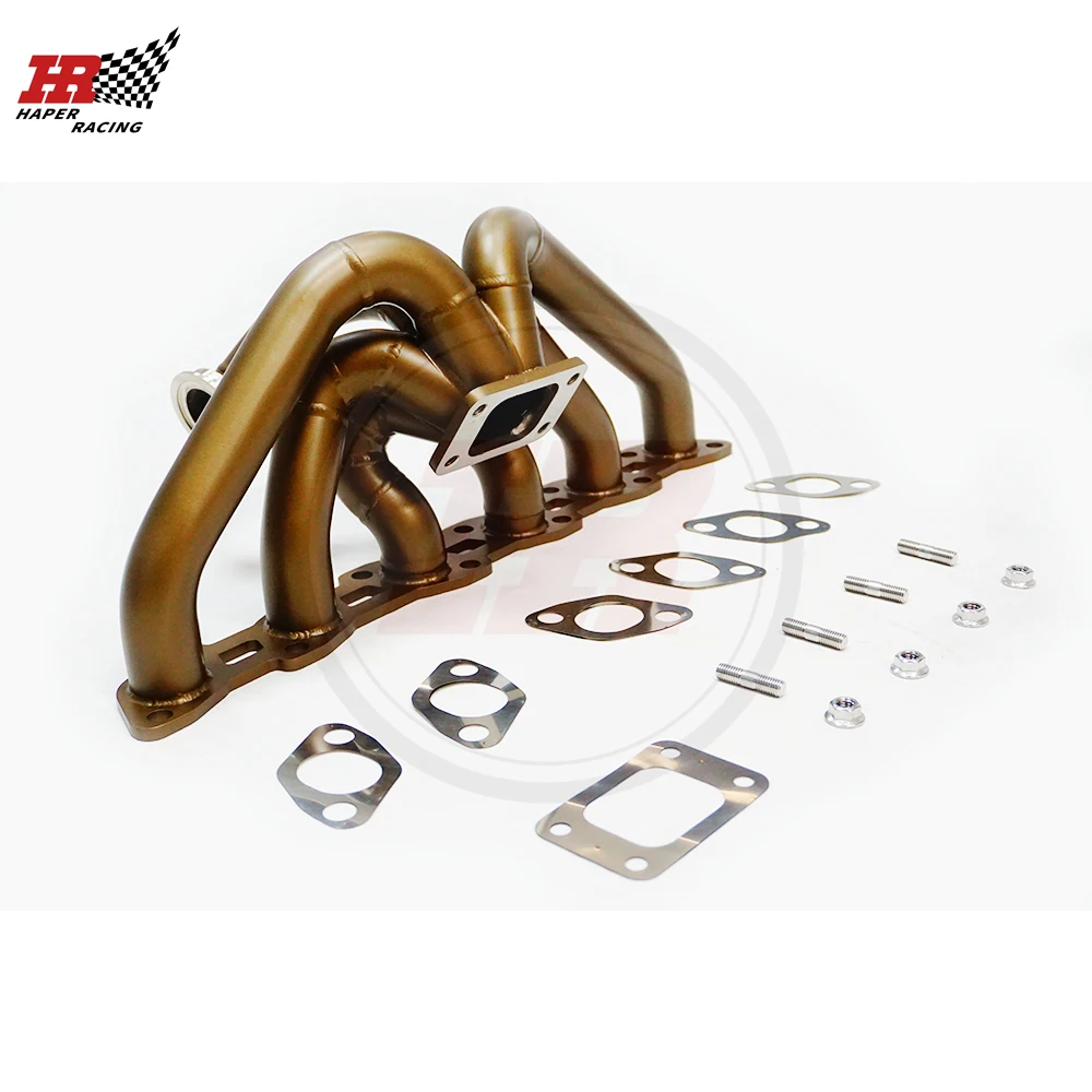 HP RACING Керамическое покрытие T3 42 мм SS304 Коллектор с верхним креплением для Ni**an Sk*line