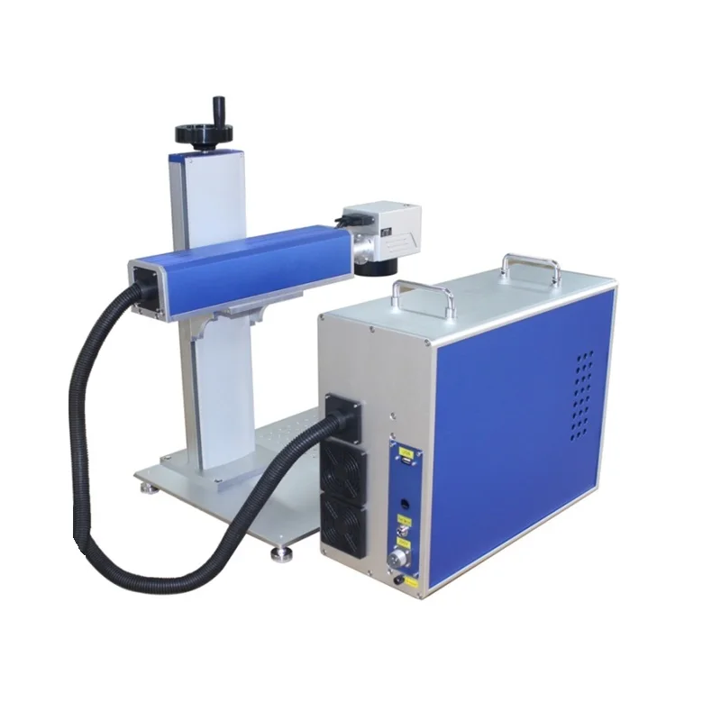 

20W 30W 50W 60W Raycus Max JPT Fiber Laser Marking Machine Metal Engraver With Double Red Light EZCAD Software