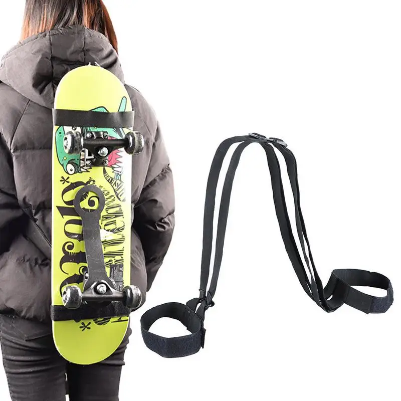 

Универсальный плечевой ремень для Скейтборда для занятий спортом на открытом воздухе, рюкзак для переноски, инструмент для фиксации нейлоновой ткани для весла, лонгбордов