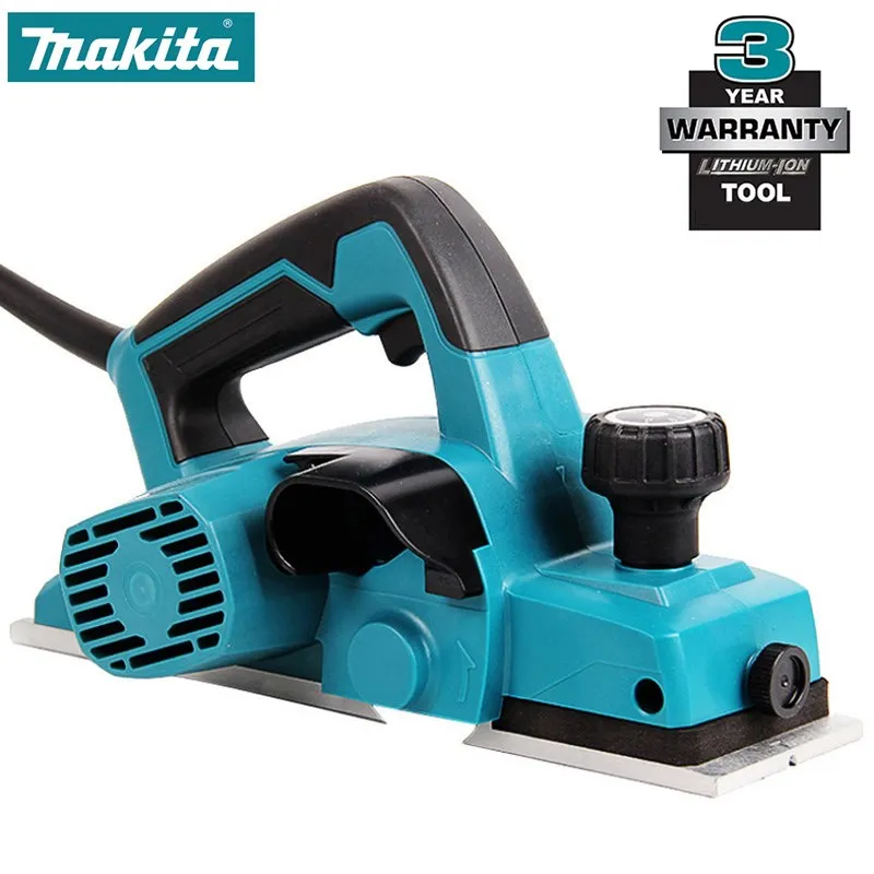 

Makita Woodworking Electric Planer Woodworking Press Planer Portable 500W Powerful Motor Low Noise Hand Push Electric Planer