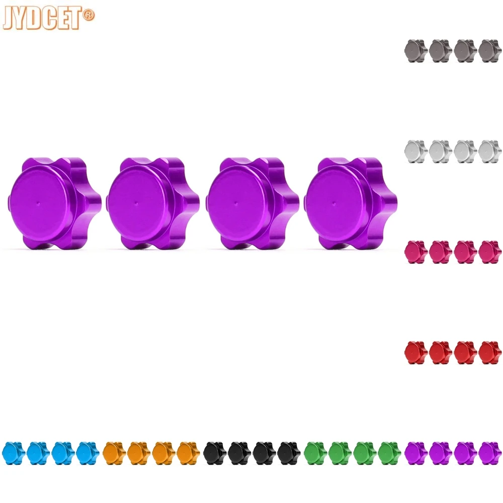 Алюминиевые пыленепроницаемые колесные шестигранные гайки # 81212 для багги RC 1/8 HSP