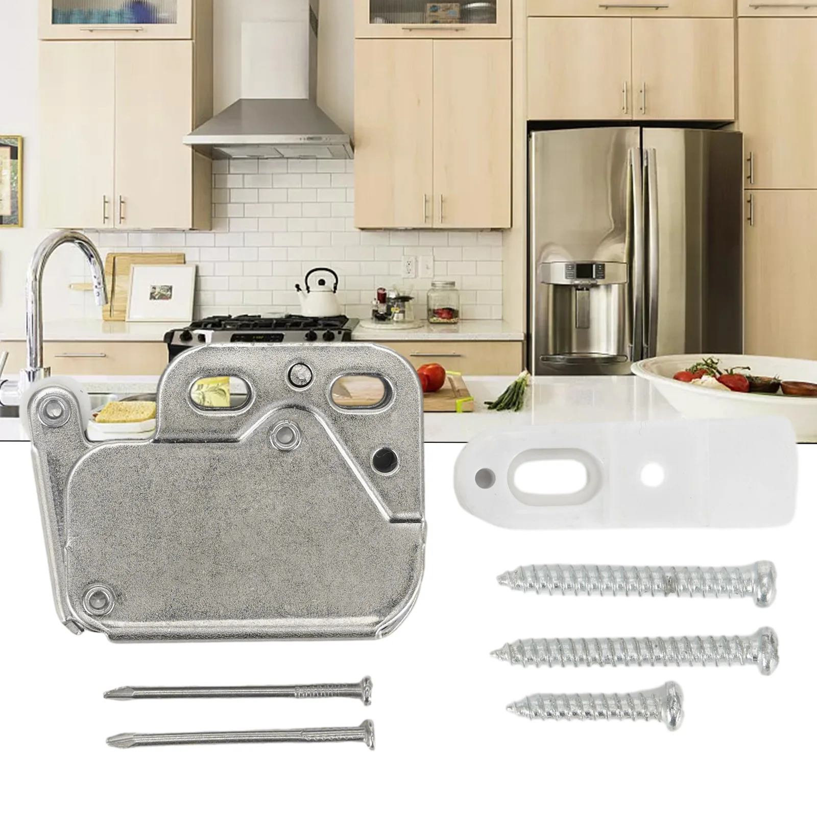 1 шт. холоднокатаная сталь и нейлон защелка мини-сенсорная автоматический