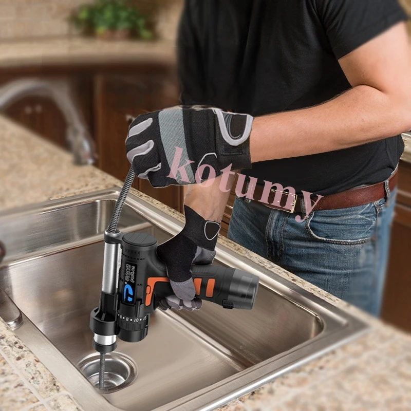 Электрический дренажный станок для труб инструмент очистки стока дренажа