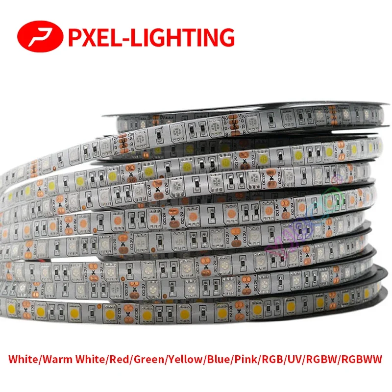 СВЕТОДИОДНАЯ лента SMD 5050 5 м в постоянного тока 12 В 24 для подсветки телевизора IP20