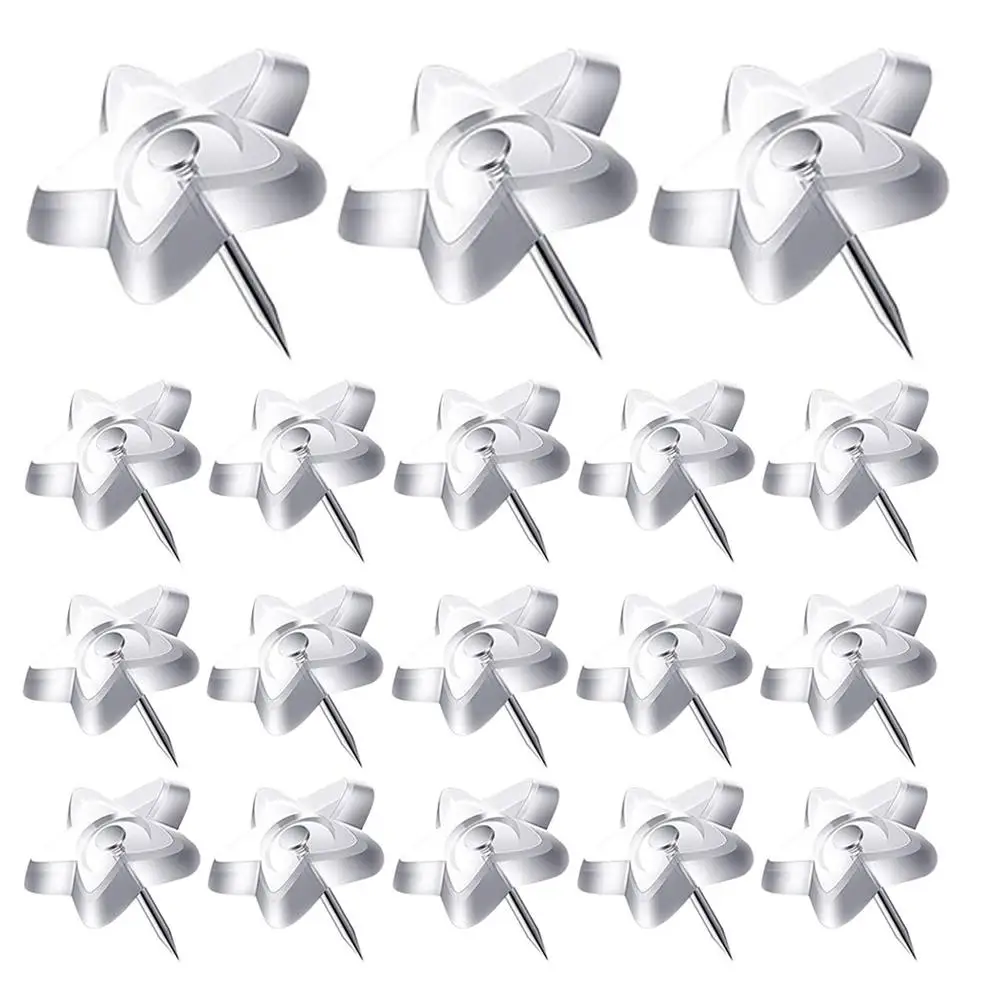 

Прозрачные звездочки для пробковой доски