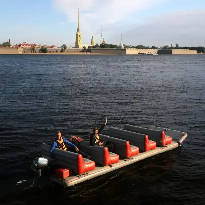 Заводская розетка уличные зимние забавные надувные сани для снега санки весла с