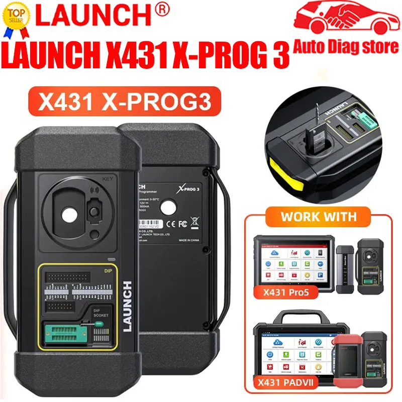 LAUNCH X431 X-PROG 3-х клавишный иммобилайзер для программирования инструмент
