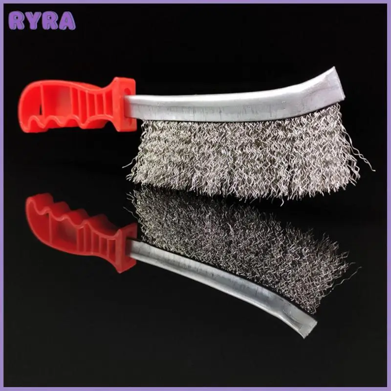 

Steel Wire Brush Barbecue Cleaning Stainless Steel Wire Iron Brush Small Steel Copper Brush Derusting Brush Kitchen Accessories