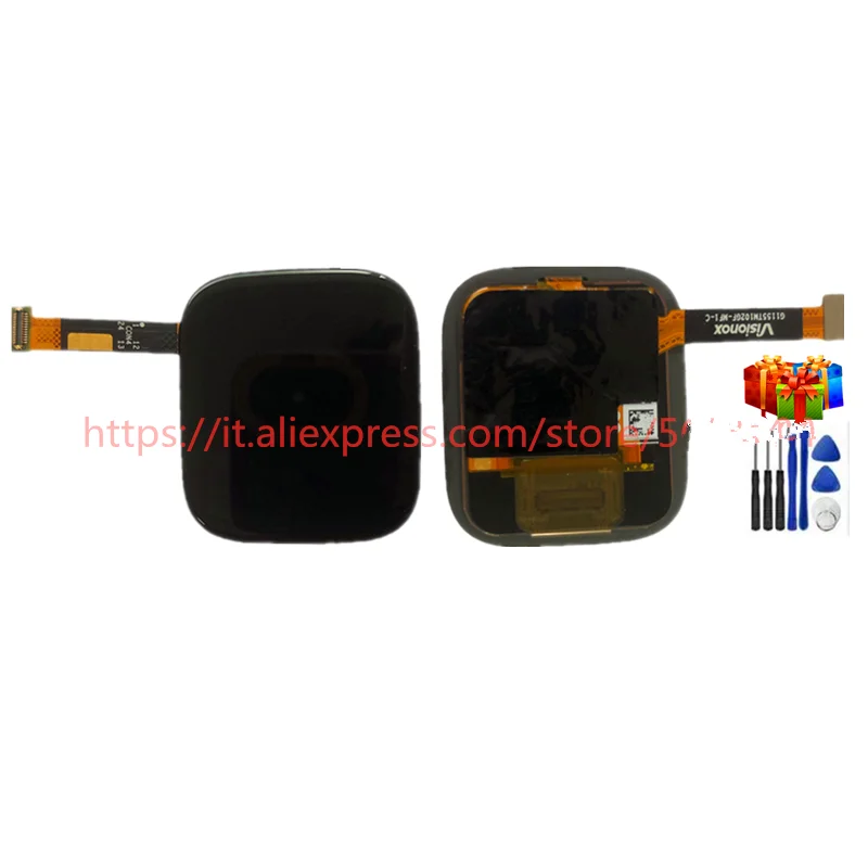 

Для смарт-часов Huami AMAZFIT GTS 2 mini A2010 ЖК-дисплей + сенсорная панель дигитайзер для AMAZFIT GTS 2 Mini A2010 AMOLED дисплей