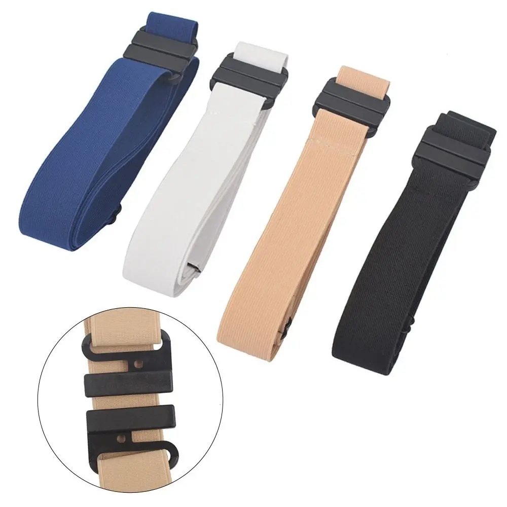 

Ремень Эластичный унисекс, модный пояс без пряжки для джинсов, брюк, платьев, стрейчевый пояс для женщин и мужчин, без пряжки