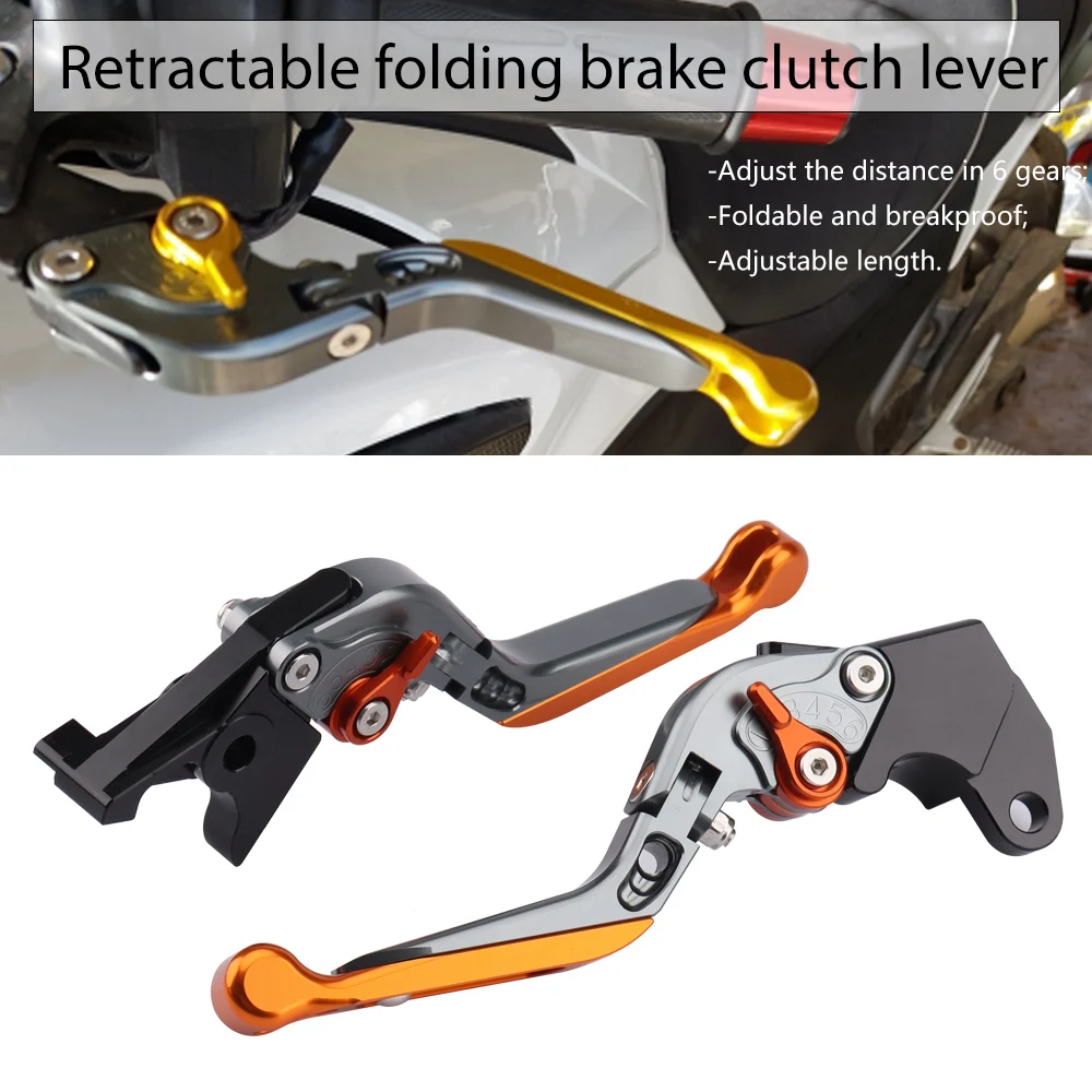 

Новые складные рычаги тормозной муфты подходят для HONDA CBR650F/CB650F 2014-2018 CB650R/CBR650R 19-20 аксессуары для мотоциклов Масштабируемые CNC