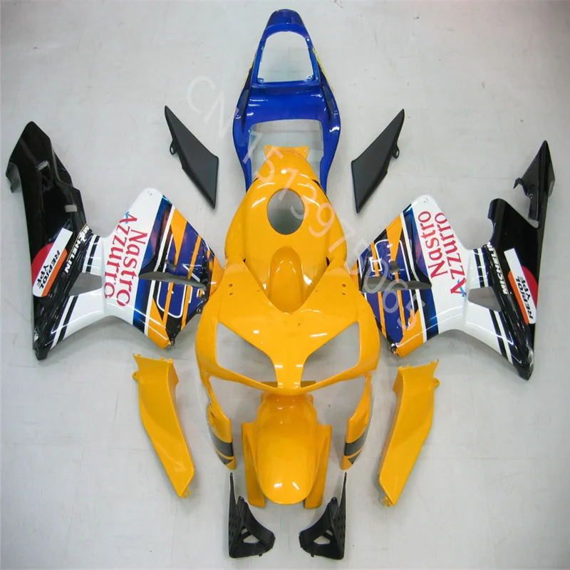 

High quality Fairing fit for honda CBR600 F5 03 04 CBR600 F5 2003 -2004 yellow blue white black Injection motorcycle Fairing