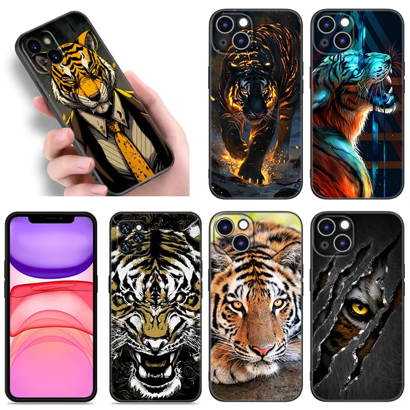 Черный силиконовый чехол для Apple iPhone 12 13 Mini 11 14 15 16 Pro Max 7 8 Plus