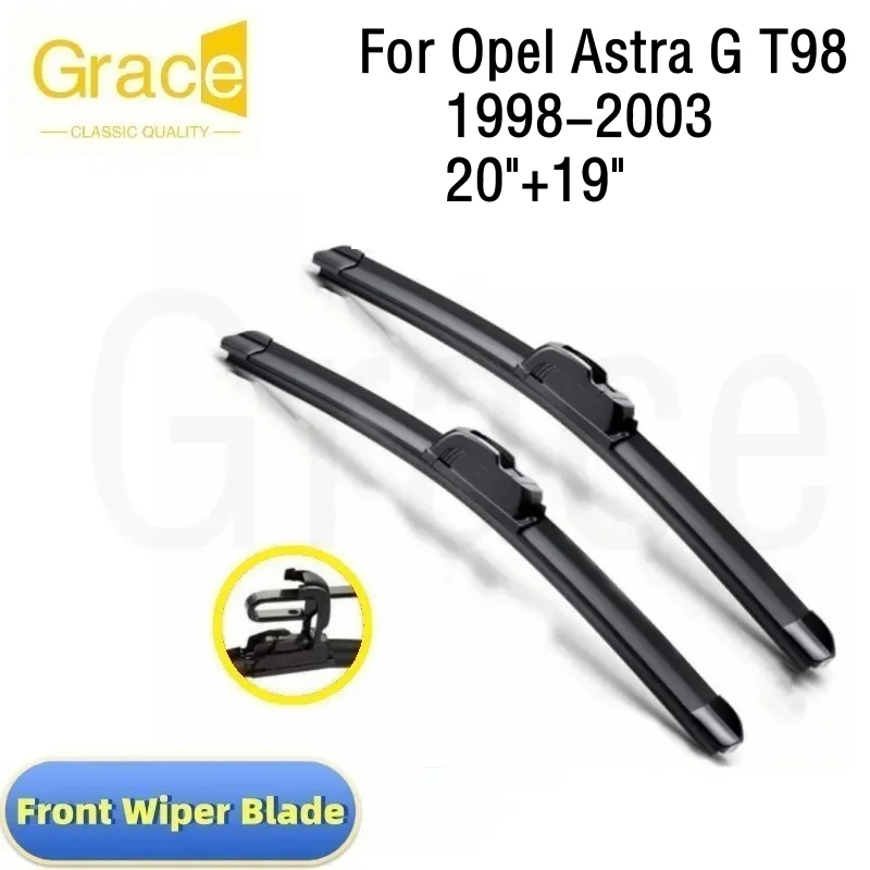 Щетка стеклоочистителя для Opel Astra G T98 20 &quot+ 19&quot лобовое стекло автомобиля резина