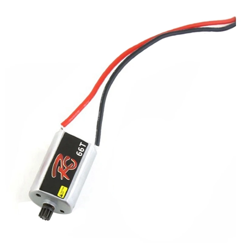 

050 матовый двигатель 66T для Axial SCX24 Gladiator Bronco C10 JLU Deadbolt 1/24 радиоуправляемая модель