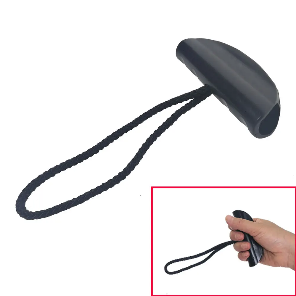 

Kayak Carry Handle Pull Handle T-Handle with Cord and Pad Eyes Rowing Boats Parts