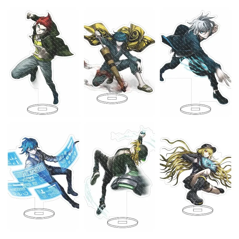 

15CM Anime Tribe Nine Character Model Cosplay Acrylic Plate Desk Decor Standing Sign Toy Fans Christmas Gifts Anime Lovers Prop