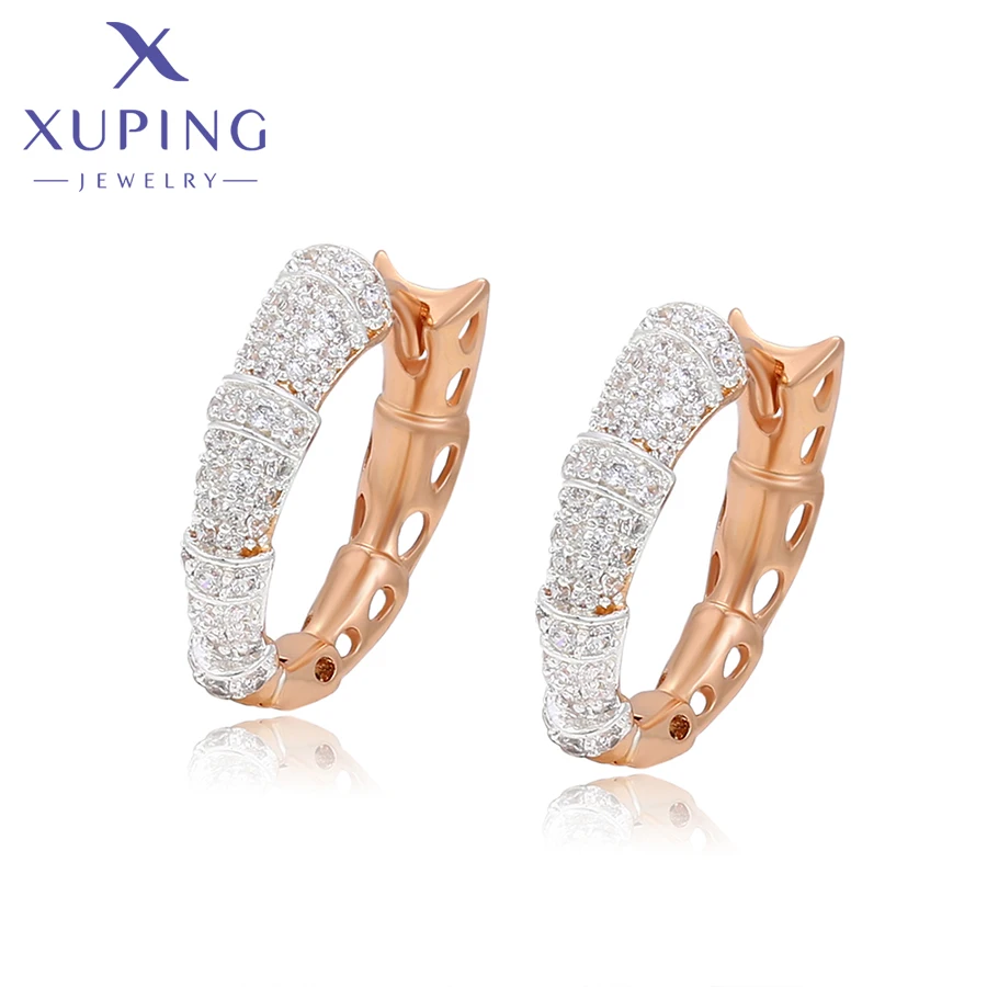 

Xuping модные ювелирные изделия, Новое поступление, трендовые многоцветные покрытые серьги-кольца для женщин и девушек, подарок A00863861