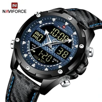 2022 naviforce men watch top brand luxury fashion chronograph sports waterproof quartz wristwatch male clock relogio masculino