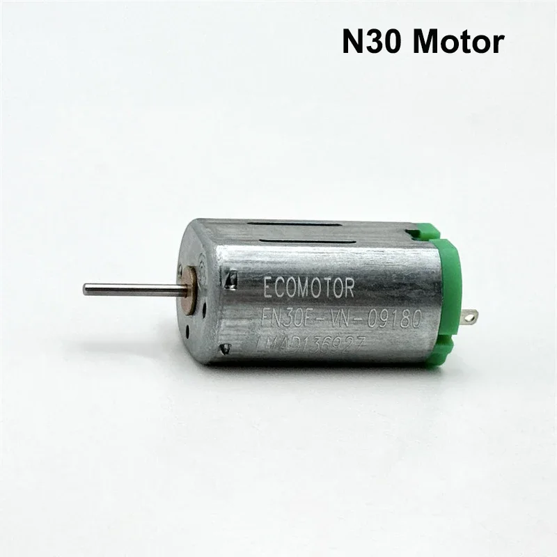 Миниатюрный бесшумный двигатель с металлической щеткой 1 5 В 3 в 7 6 13300 об/мин