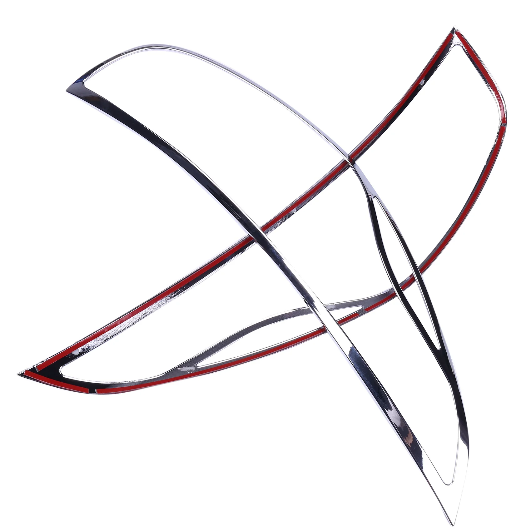 Для Hyundai Tucson IX35 2014 2015 2016 внешняя хромированная крышка передней лампы из