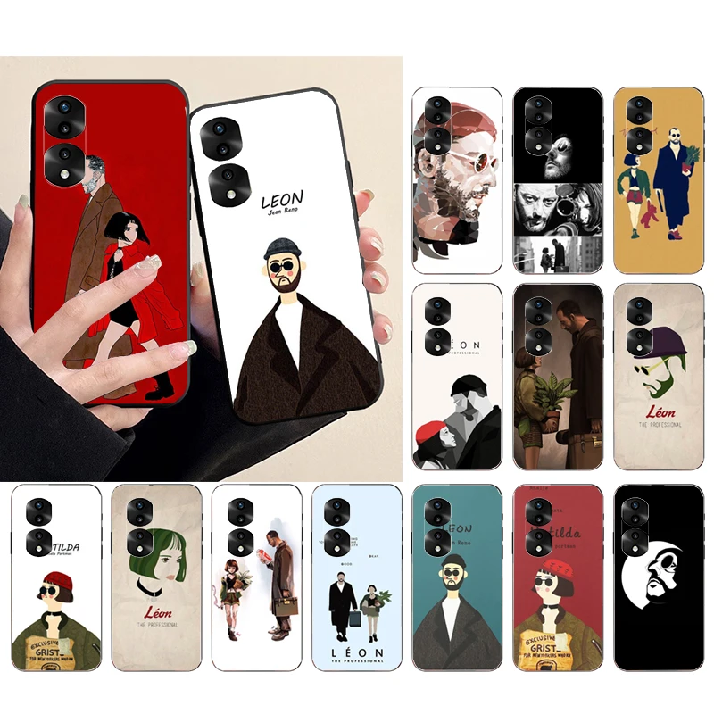 

Phone Case for Huawei Honor X9 X8 X7 X6 70 50 60 Pro 10X 20 Lite 8A 8S 8X 9X 9A 9S 10i Leon Matilda Natalie Portman Capa Funda