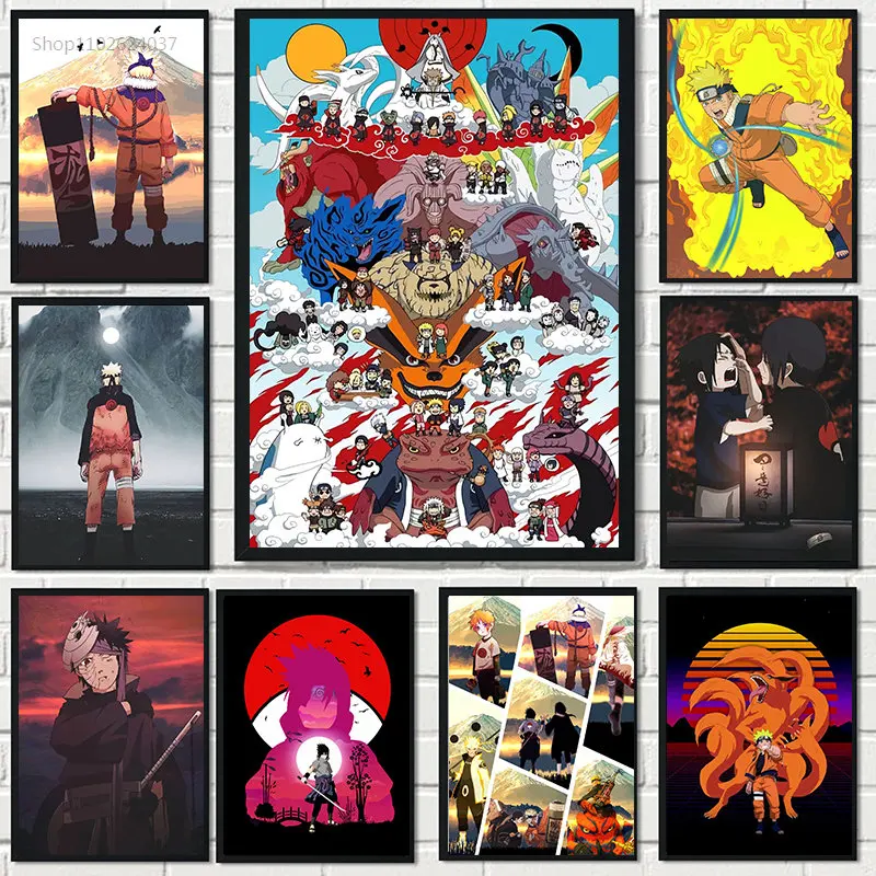 

Набор для алмазной живописи 5D DIY, японское аниме Наруто, алмазная вышивка, мозаика, искусство, домашний декор, подарок