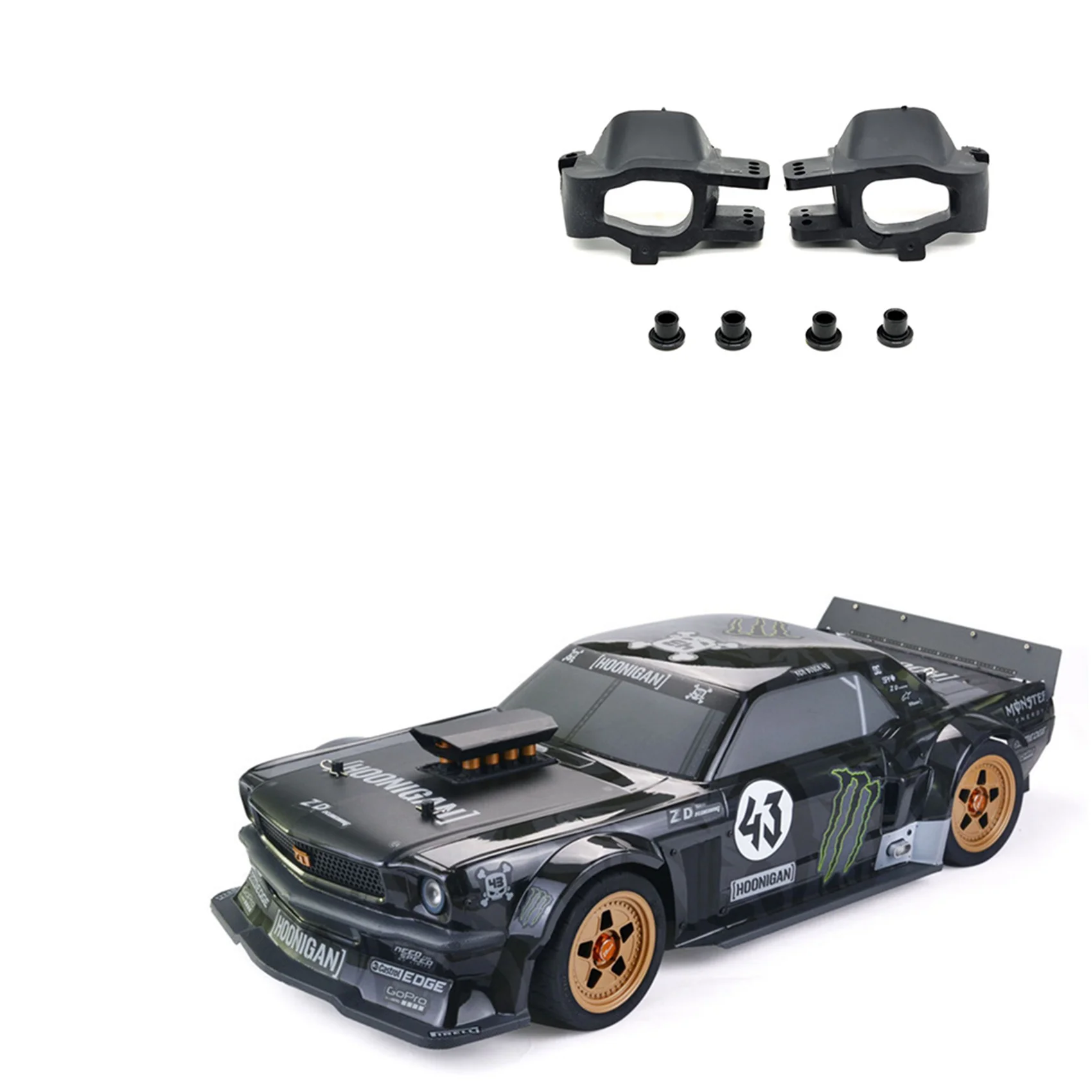 Фото FBIL-4 шт. C-база ступицы C 8517 для ZD Racing DBX-07 DBX07 EX-07 EX07 1/7, обновленные детали радиоуправляемого автомобиля, запасные аксессуары №4