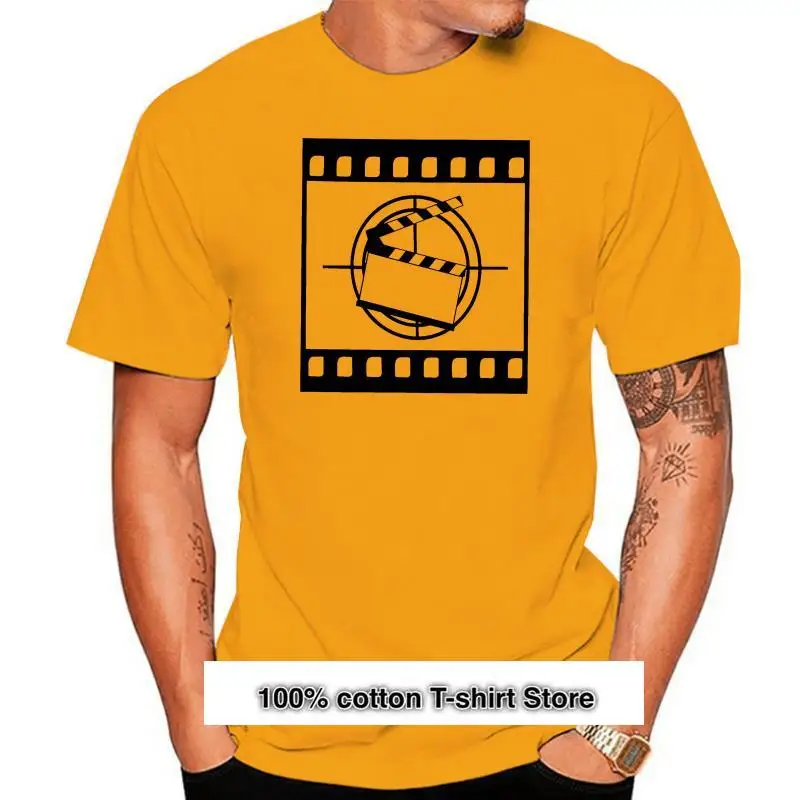 

Camiseta informal de verano para hombre, camisa de película de acción, Clapper, tablero, gran oferta