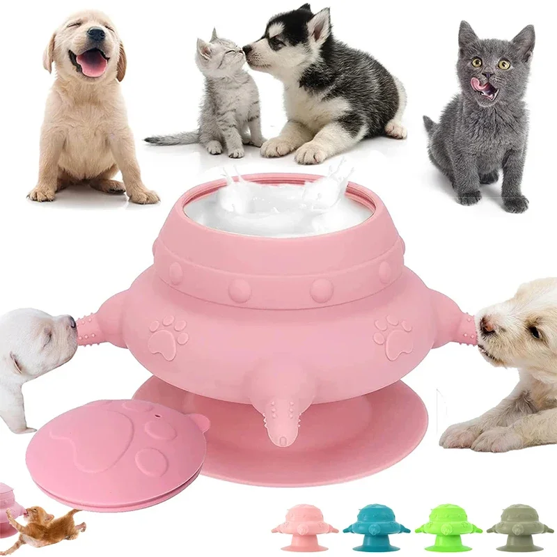 Кормушка для щенков и котят 240 мл с 4 бутылочками