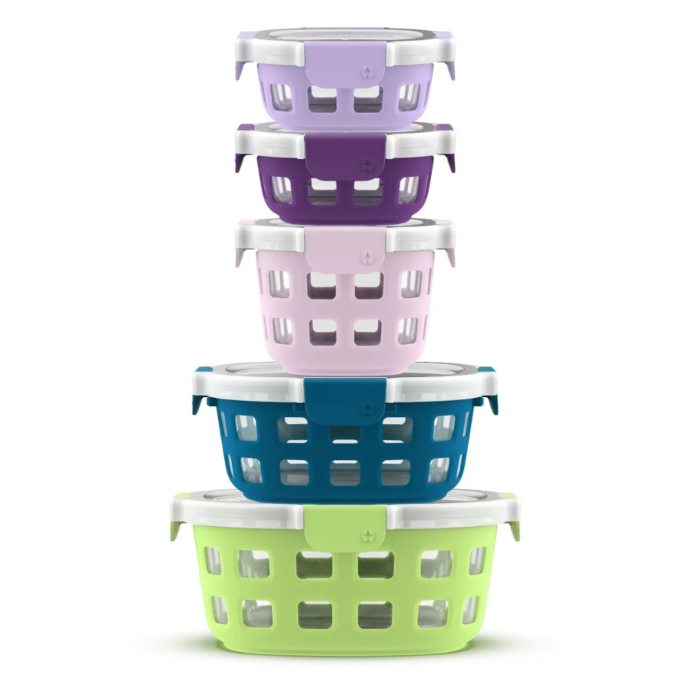 

Round Glass Food Storage Set, 10 Piece
