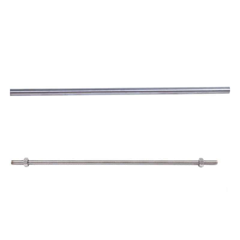 

1Pc 320Mm X M8 Stainless Steel Thread Bar Stock Rod Silver Tone & 1Pc 304 Stainless Steel Capillary Tube Tool OD 8Mm X 6Mm ID, L
