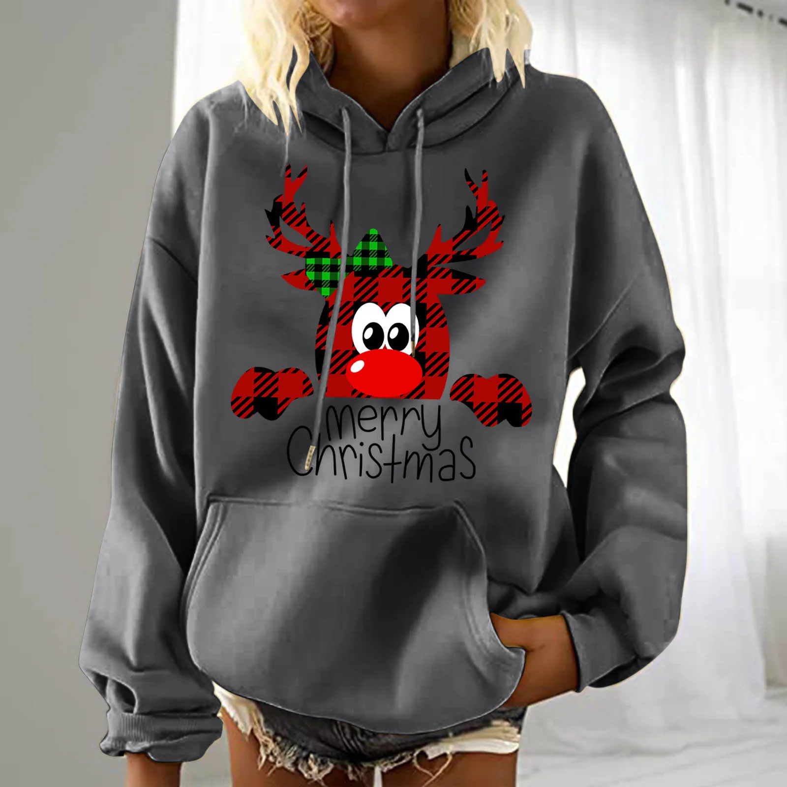 

Top Light Pullover Top Ladies Sweatshirts Christmas Pullover Top What If It All Works Out Sweatshirt Fall Apparel Women