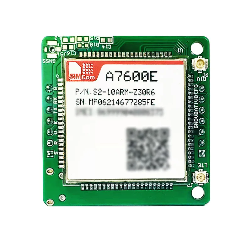 SIMCOM-LTE-FDD GSM GPRS EDGE LTE Cat-1, módulo LCC + LGA, paquete adecuado para red LTE GSM AT, compatible con SIM7600, A7600E, LTE-TDD