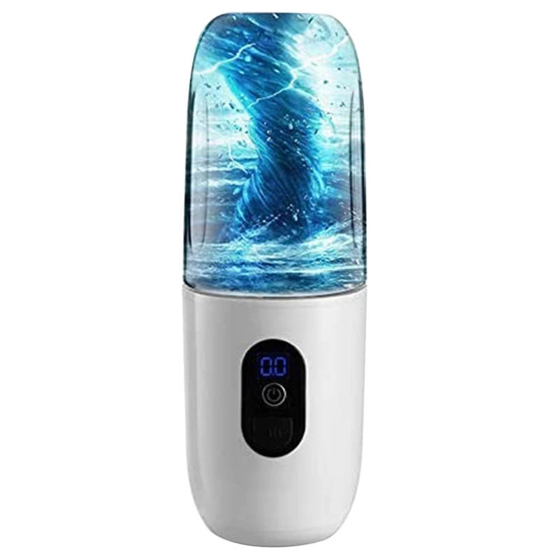 

Portable Blender, Personal Blender Smoothies And Shakes, USB Rechargeable Mini Blender With LCD Screen, Handheld Blender