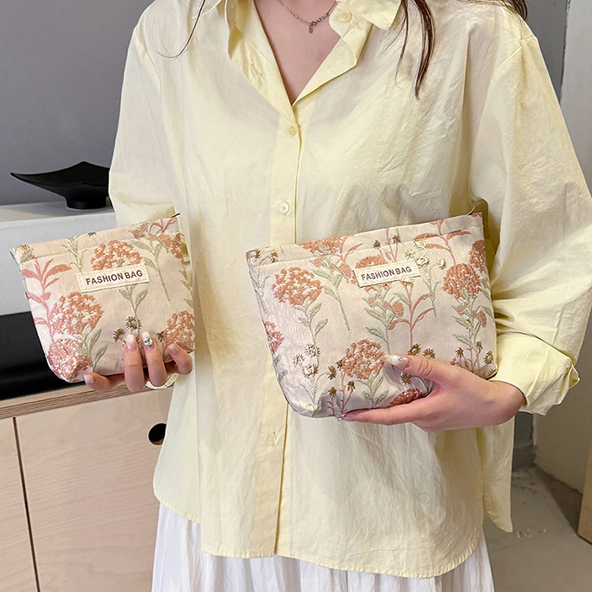 Модная женская косметичка YANZAI портативная сумка для туалетных принадлежностей