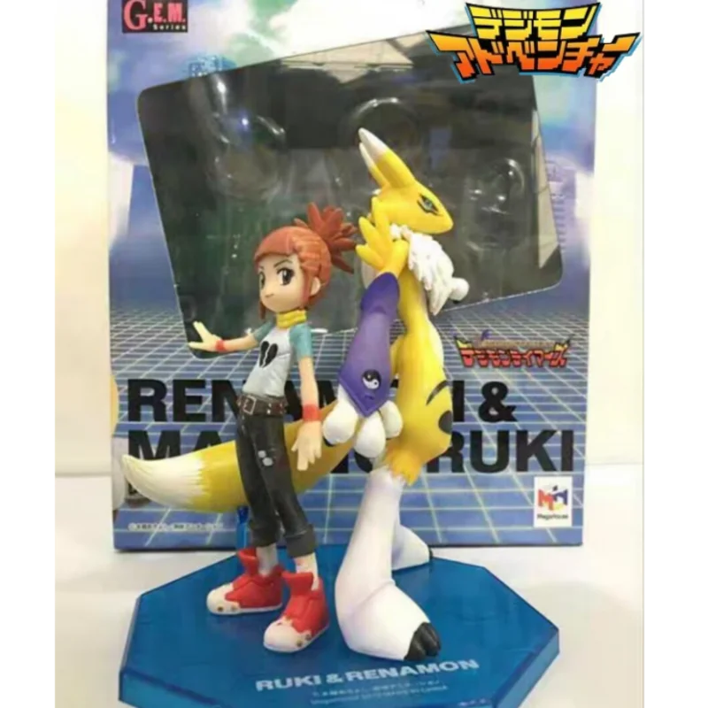 

Original Genuine Megahouse Gem Digimon Adventure Anime Renamon Makino Ruki Action Figure Toy Model Ornaments Decor Gift