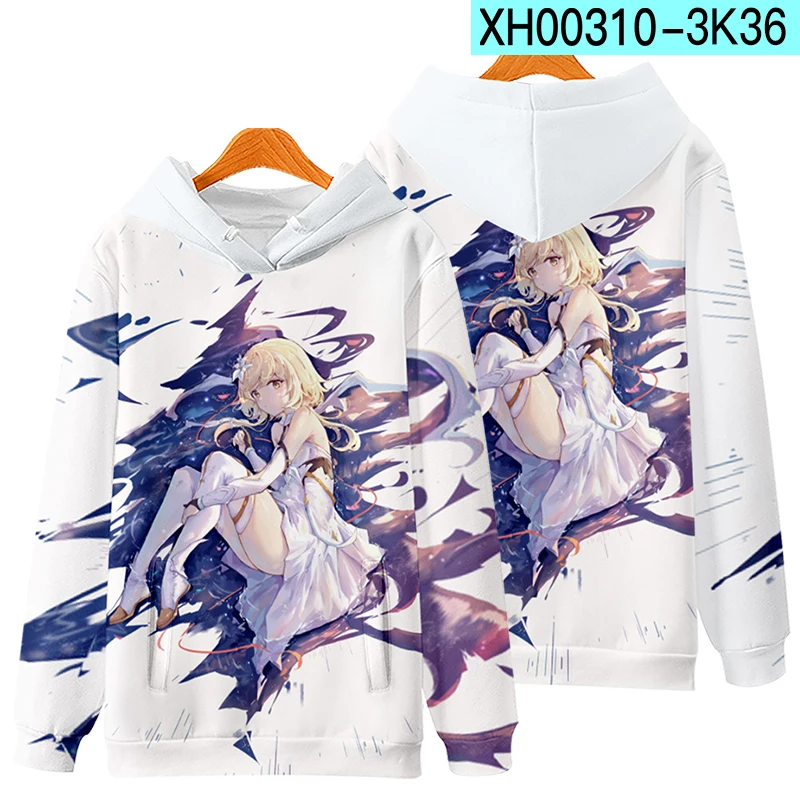 

men clothing 2021 fashion New Genshin-Impact Anime 3D Print Cartoon hoodies Boys/Girls Casual Tracksuit sweatshirt ho