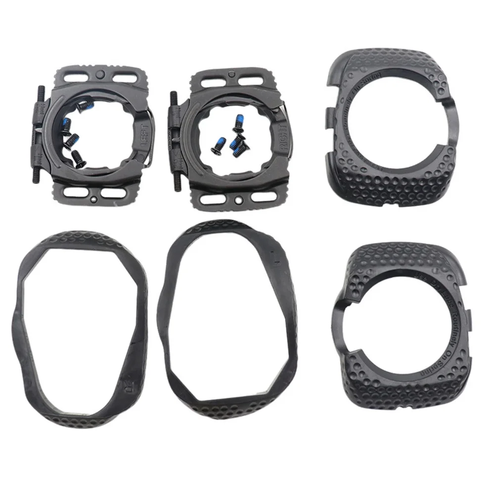 Комплект зажимов для педалей стабильная платформа велосипеда простая установка