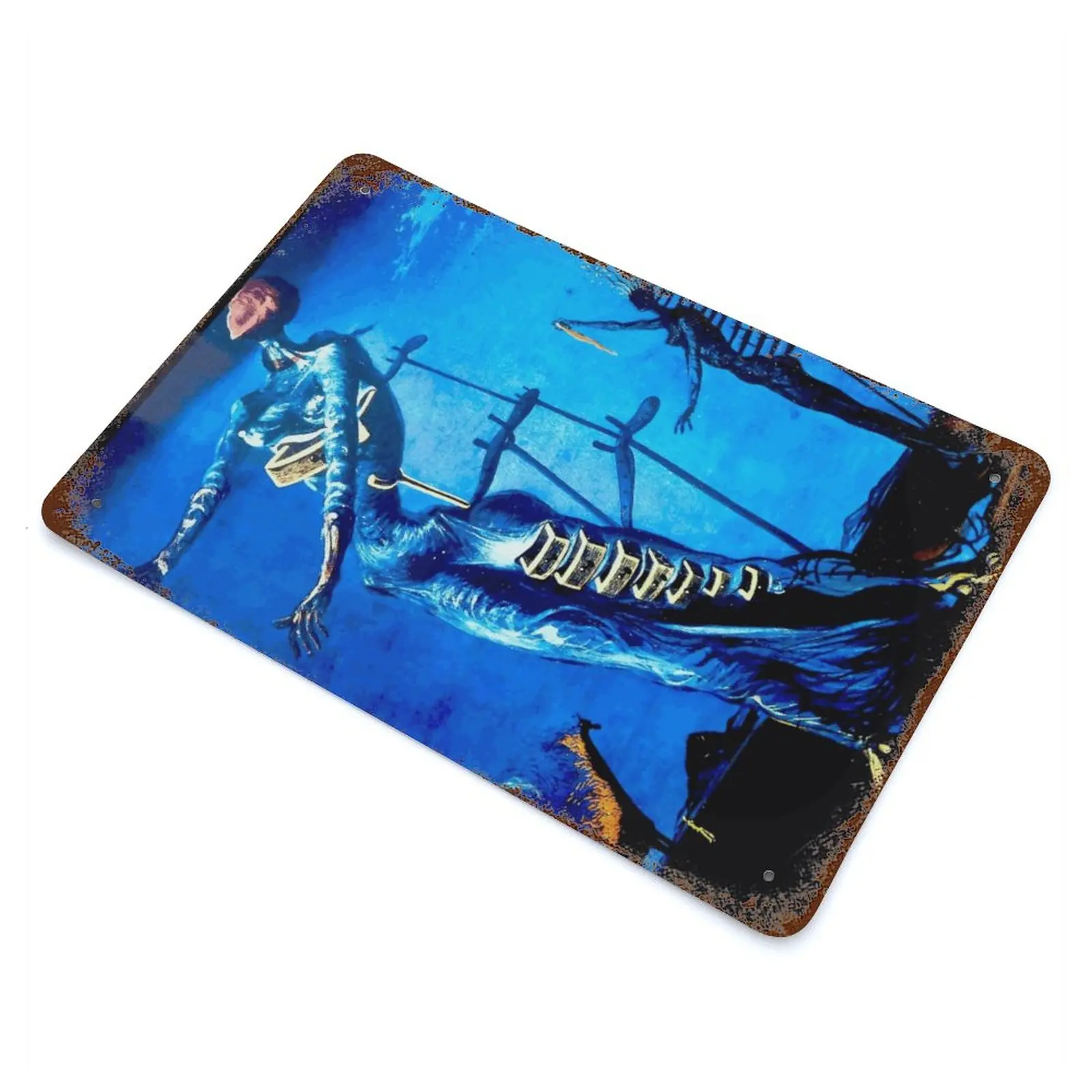 Жесткий Жираф: винтажный абстрактный принт металлический знак Декор жестяной