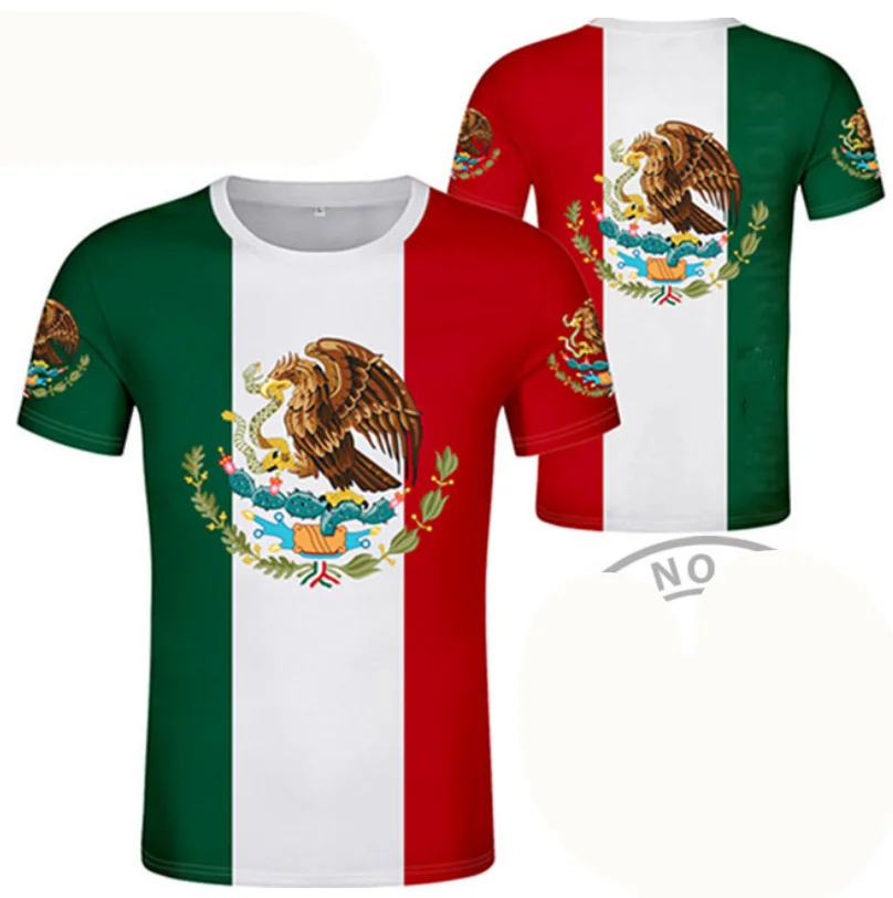 

THE UNITED STATES OF MEXICO T Shirt Logo Free Custom Name Number Mex t-shirt Nation Flag Mx Spanish Mexican Print Photo Clothing