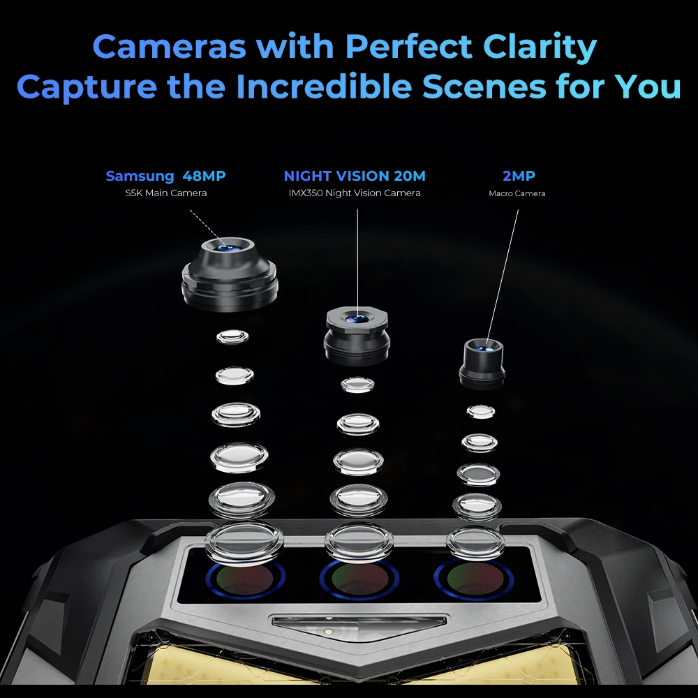 [ World Premiere] Oukitel WP26 Rugged Cell Phone 10000mAh, 8GB, 256GB, Smartphone 48MP+20MP Night Camera, Mobile Phone, MTK P90