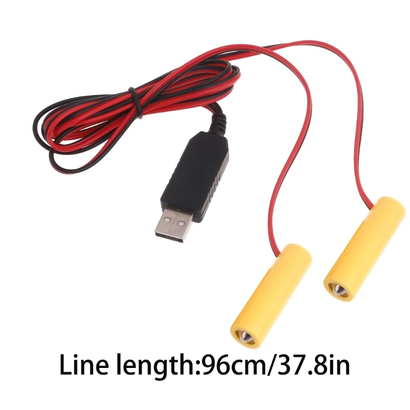 1 5 В 2 в AA LR6 Устранители батарей USB-кабель с питанием для электронной игрушки