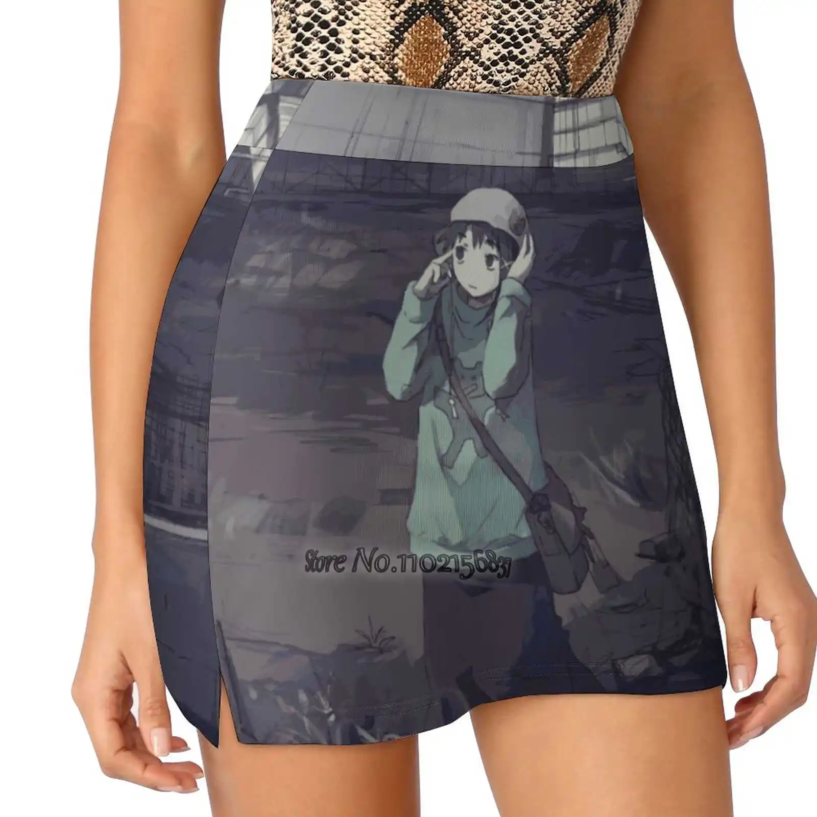 

Юбка-карандаш Hakama женская из двух частей, серийные эксперименты с лентой снаружи, Спортивная мини-юбка для тренировок