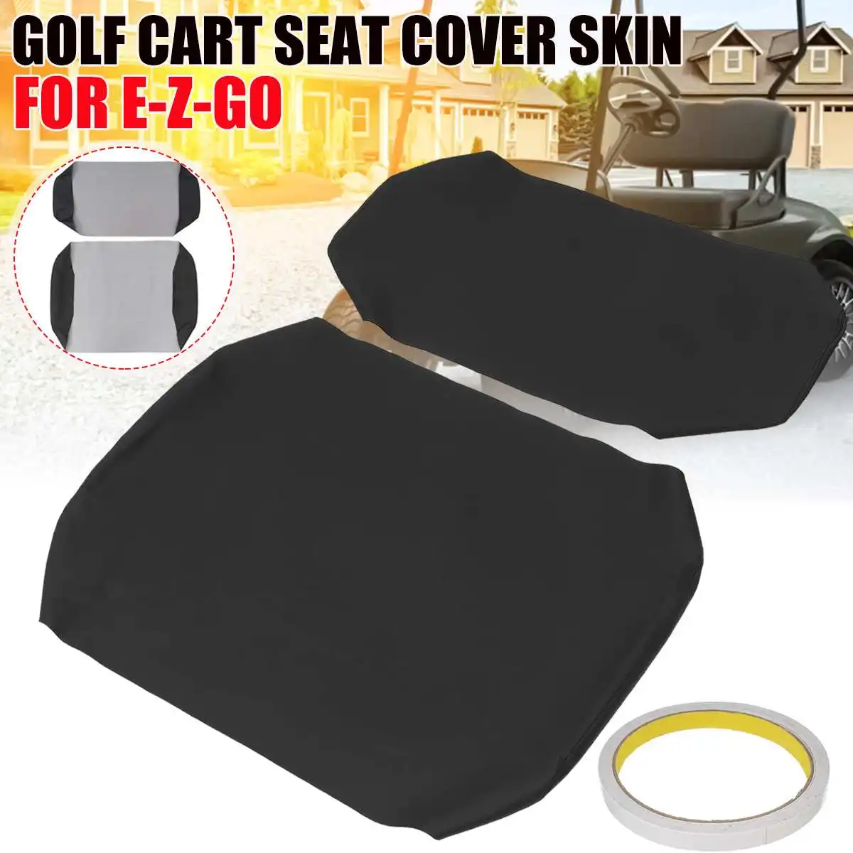 

2 шт., скобы из микрофибры для E-Z-Go + Двусторонняя лента