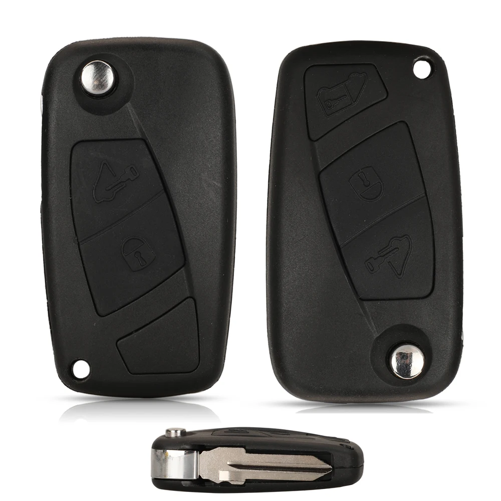 

Jingyuqin 2/3 кнопочный сменный складной пульт дистанционного управления для автомобильного ключа чехол для Fiat Iveco ежедневный с лезвием GT10