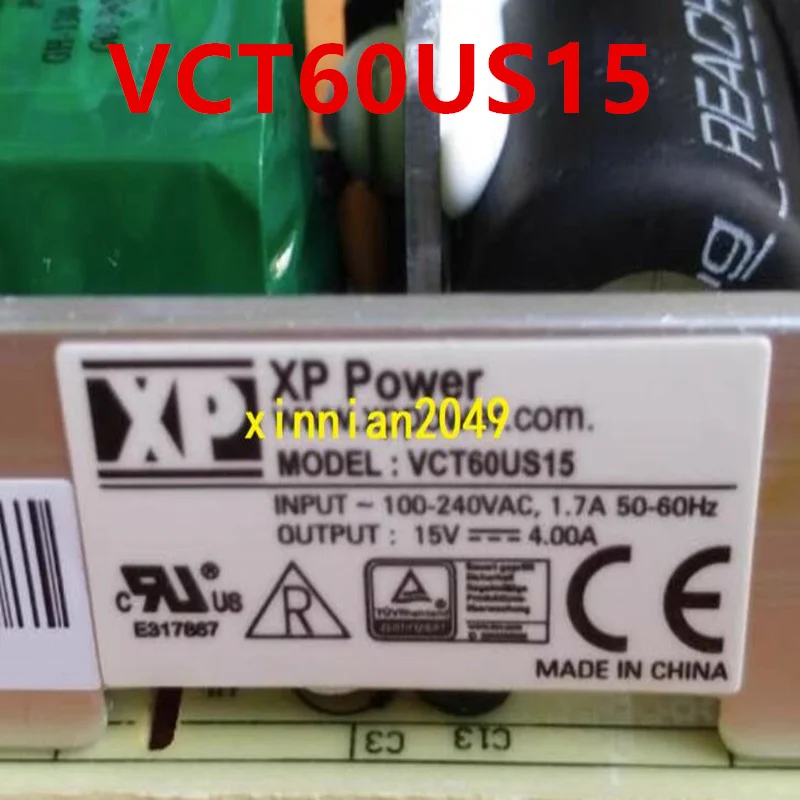 

Оригинальный новый импульсный источник питания для XP Power 15 в 4 а 60 вт, импульсный адаптер питания VCT60US15