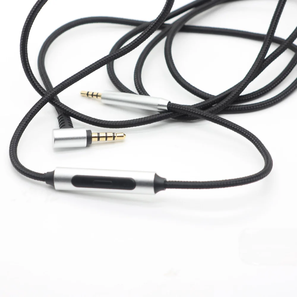 Кабели POYATU QC45 для наушников Bose QuietComfort 35 45 QC25 QC35 NC700 OE2 OE2i, сменные шнуры с микрофоном и пультом дистанционного управления (art.: 3920cda4539bb) - 3920cda4539bb